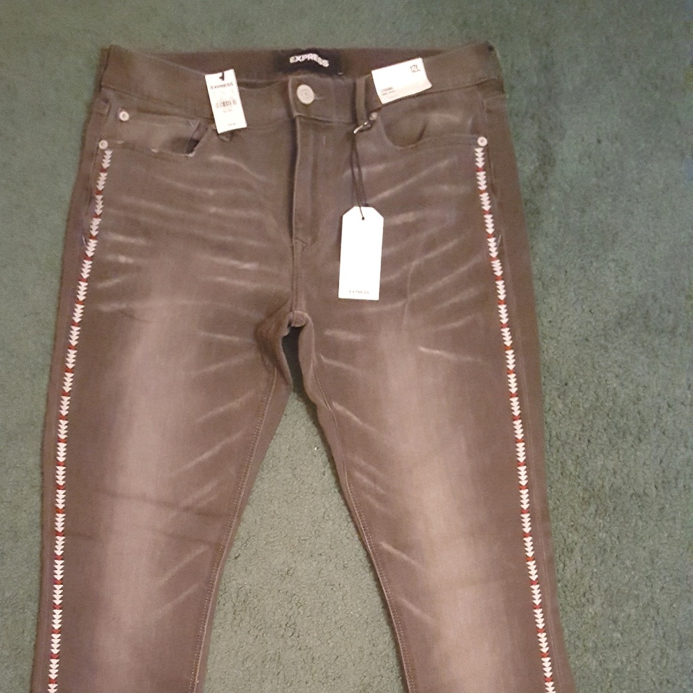 Express Mid-Rise Jeans Size 12 Brand New with Tags